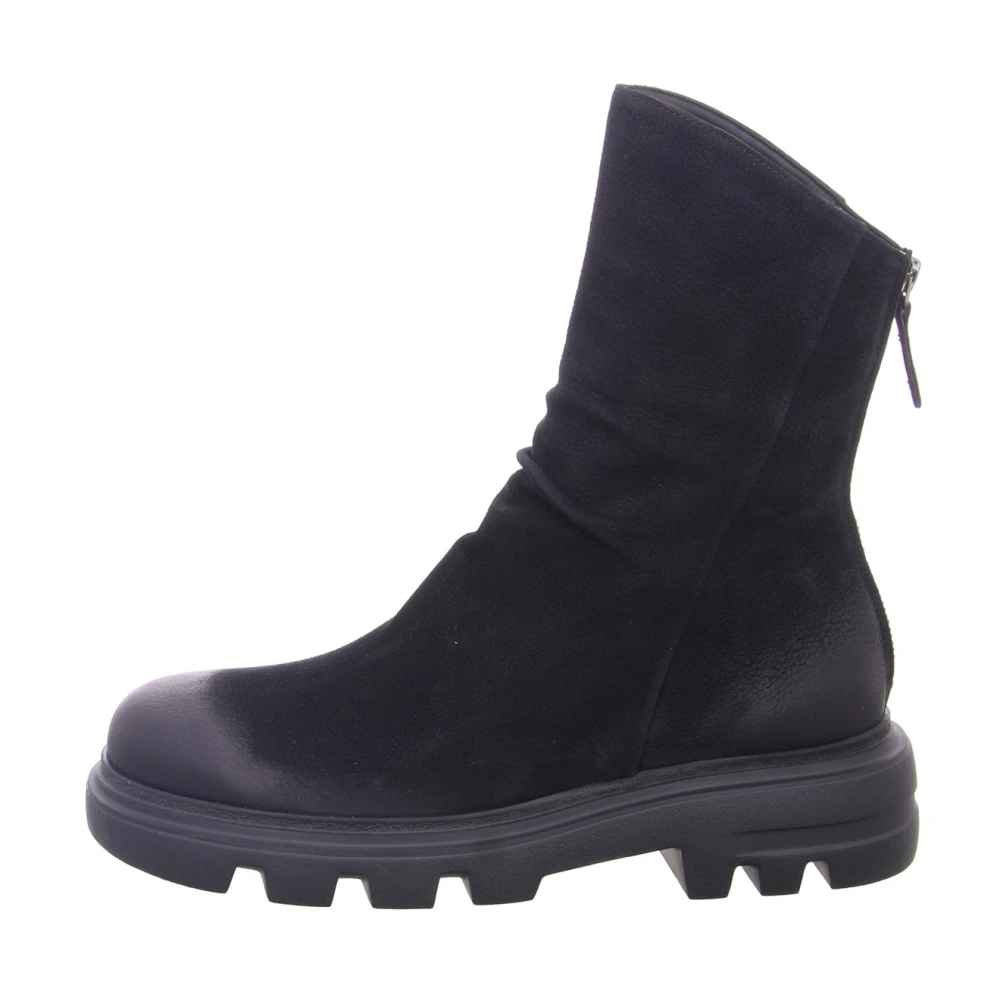 Paul Green Schwarz Stiefeletten - Gr. 42 - Echt Leder - Bild 7