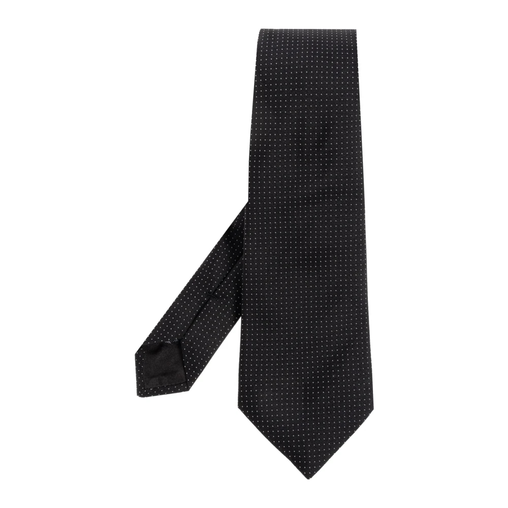 Giorgio Armani Herren Schwarz - Seidenkrawatte - Accessories - K -One Size