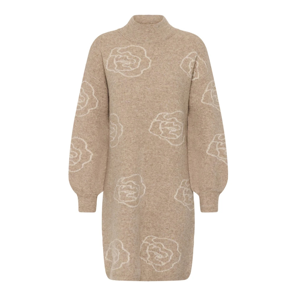 Kaffe Damen Beige Kleid Wilma - Bild 5