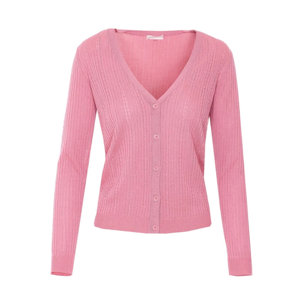 Liu Jo Damen Rosa - Cardigans - Knitwear - S