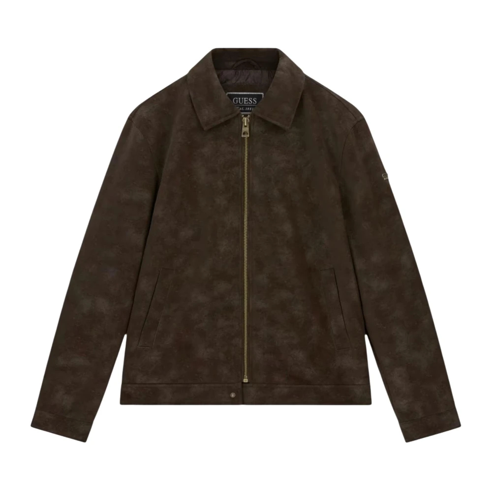 Guess Multicolore Lederjacke Monogram - Bild 3