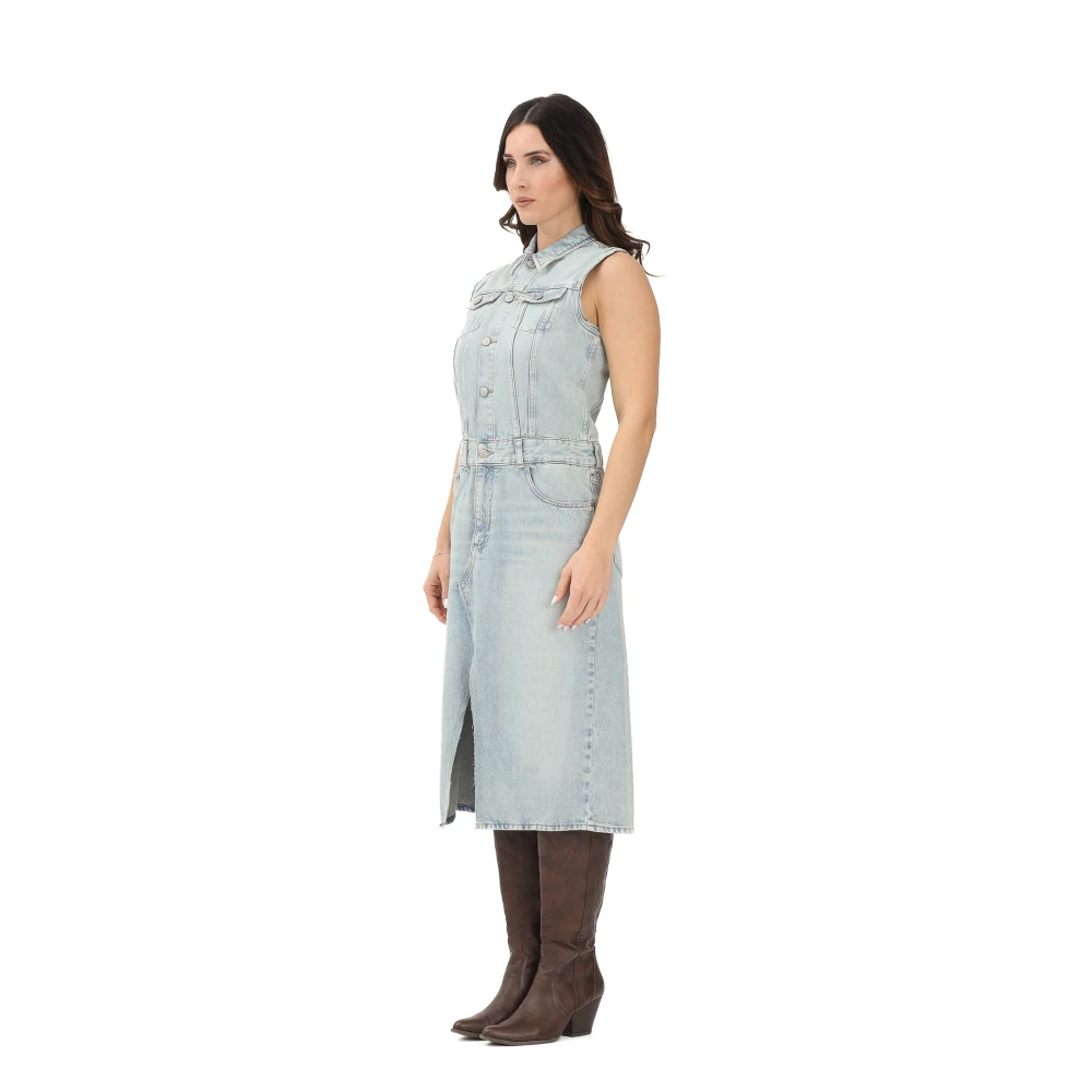 Maison Margiela Damen Blau - Midikleid - Dresses - S