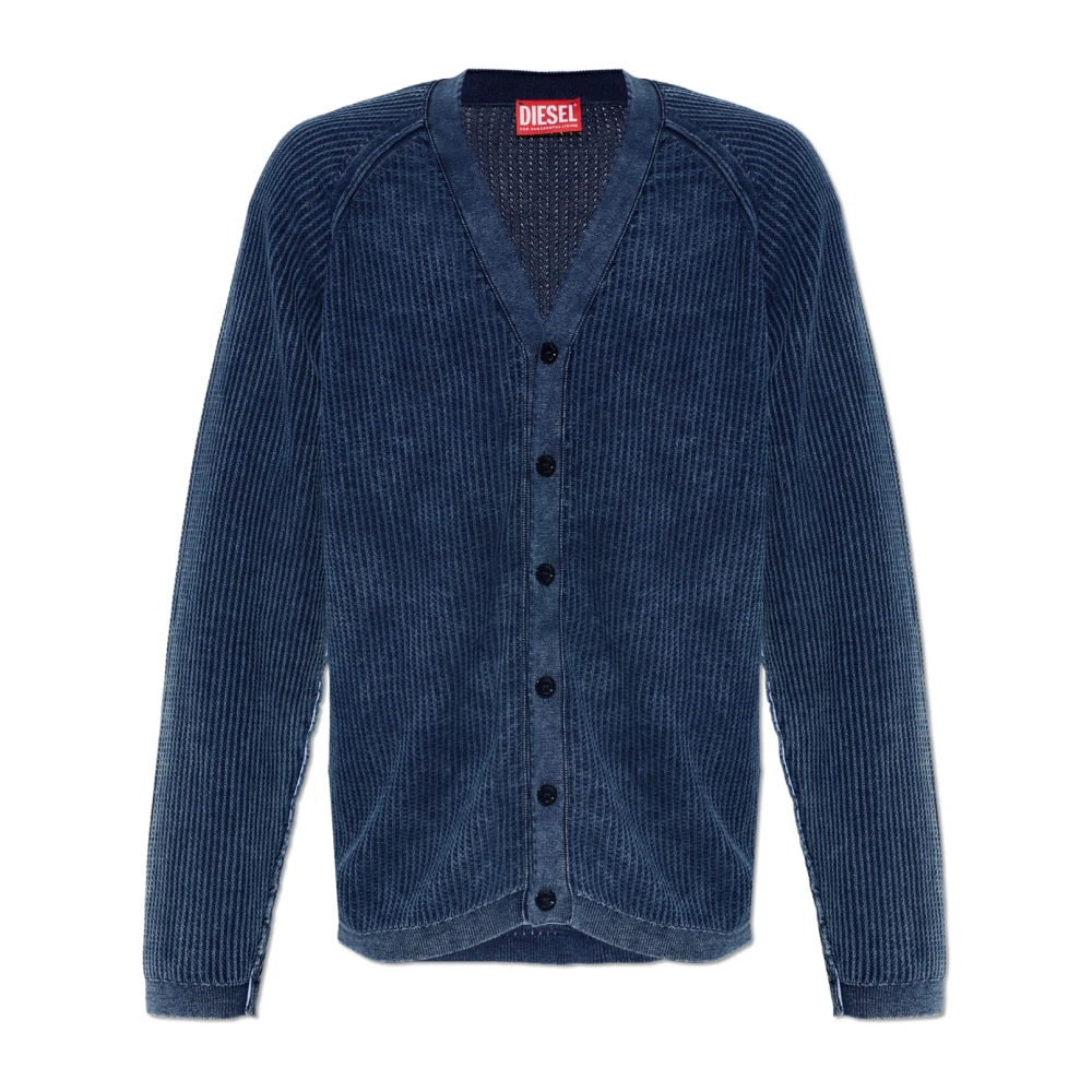 Diesel Herren Blau - Strickware - Knitwear - M