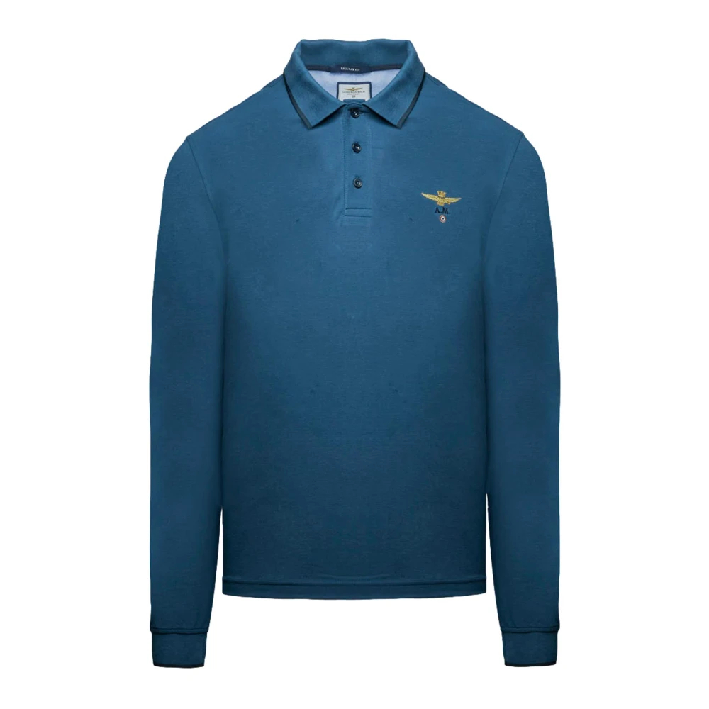 Aeronautica Militare Herren Blau - Shirts - Tops - L