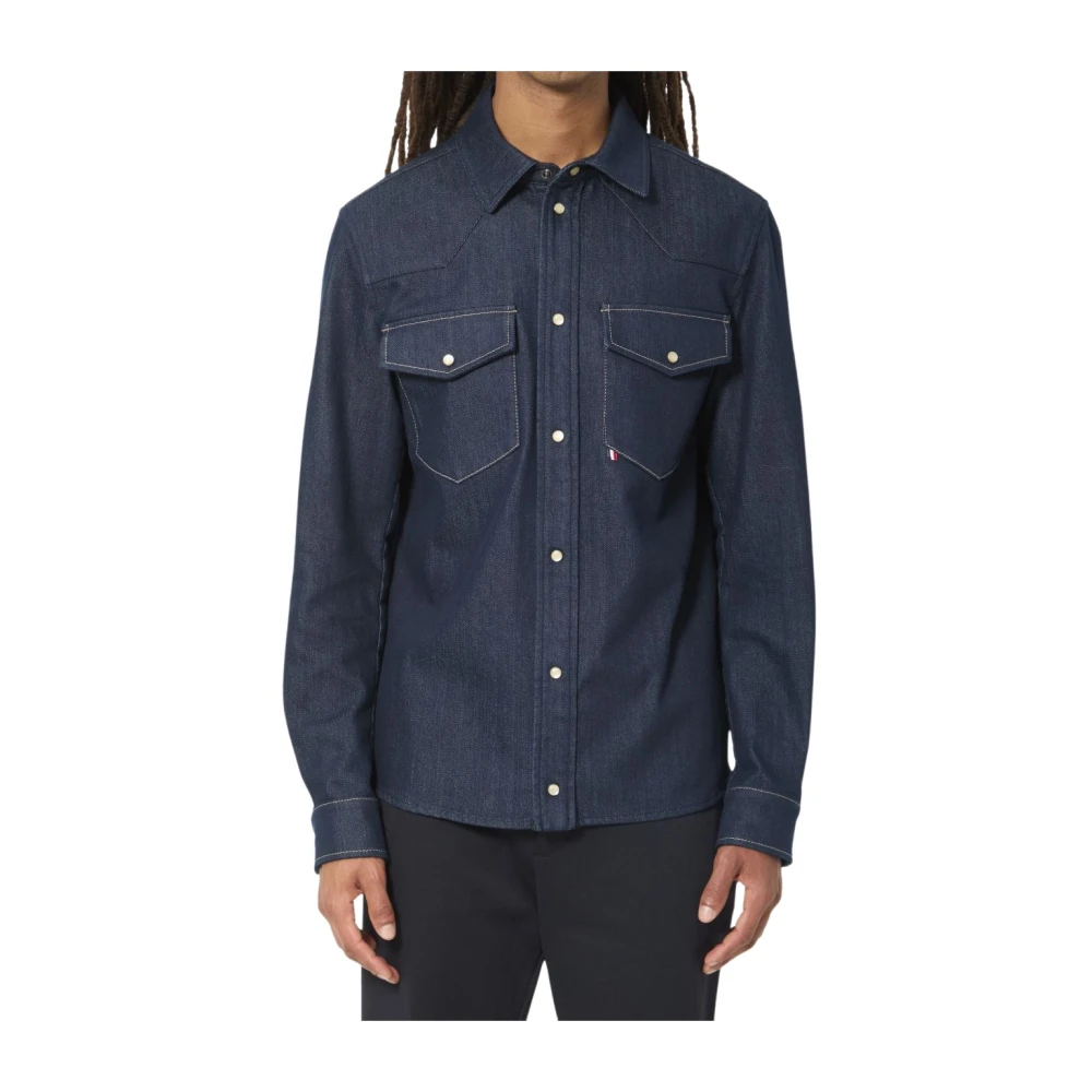 Moncler , Herren, Shirts, Blau, M - Bild 4