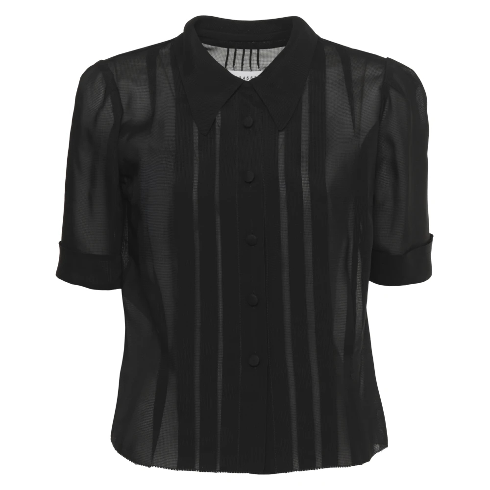 Maison Margiela Damen Schwarz - Shirts - Blouses & Shirts - K - Xs