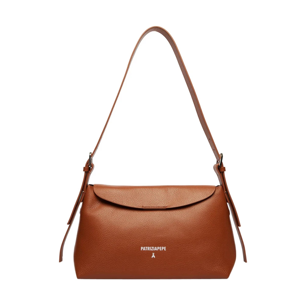 Patrizia Pepe Damen Braun - Schultertasche - Bags - One Size