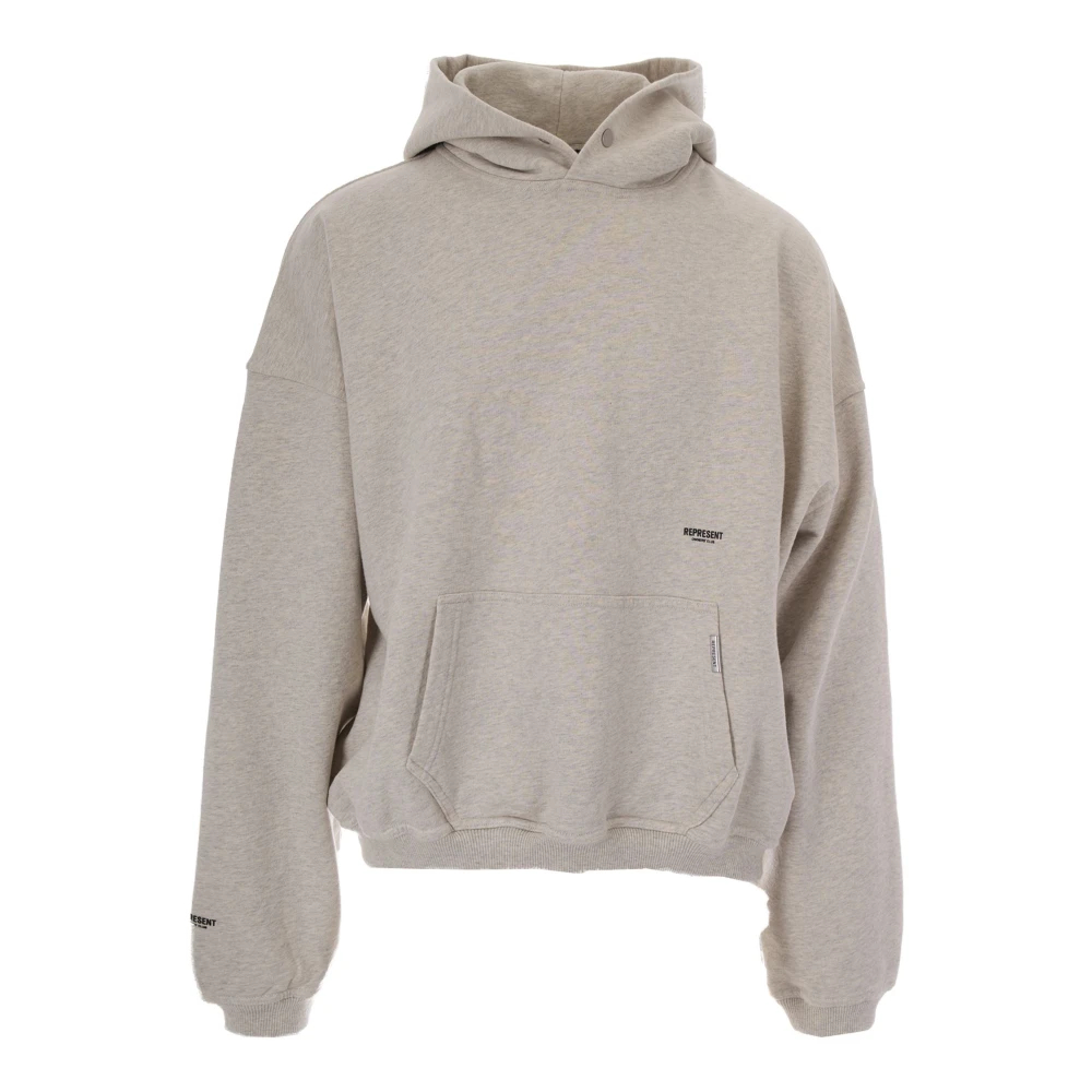 Represent Herren Weiß Micro Owners Club Hoodie - Bild 7