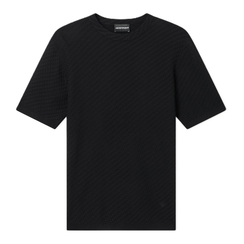 Emporio Armani Herren Schwarz - Strickware - Tops - K - L