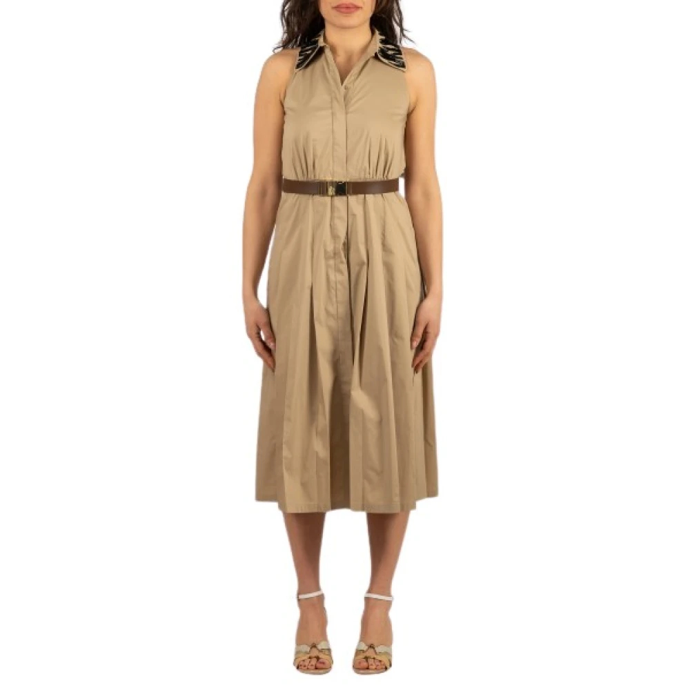 Max Mara Studio Damen Beige - Hemdbluse - Dresses - Xs