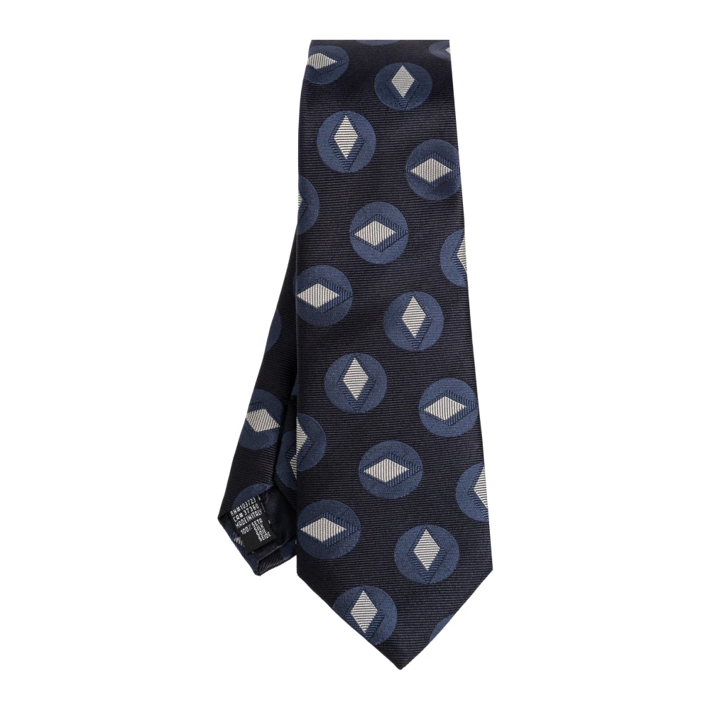 Giorgio Armani Herren Blau - Seidenkrawatte - Accessories - One Size