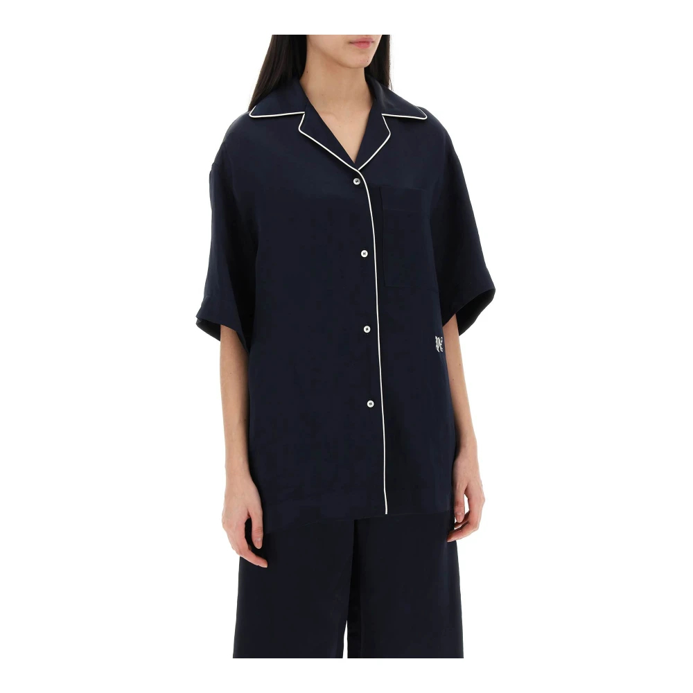 Palm Angels Damen Blau - Shirts - Blouses & Shirts - M