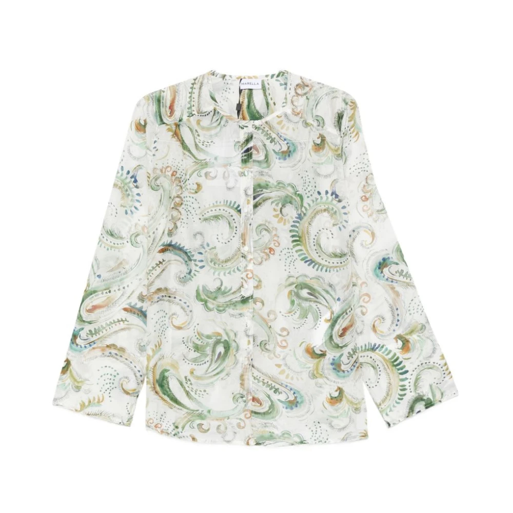 Marella Damen Multicolor - Blusen - Blouses & Shirts - Mehrfarbig - M