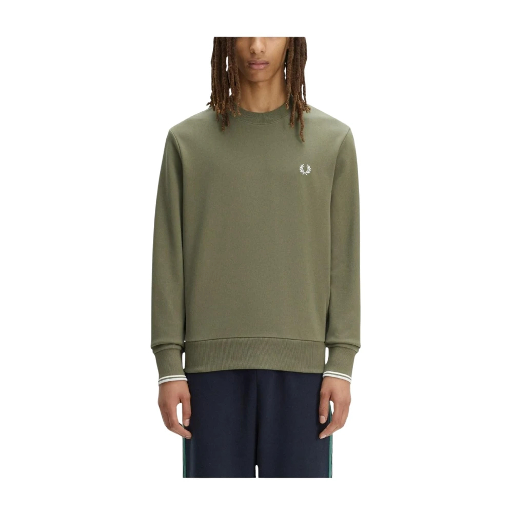 Fred Perry , Herren, Sweatshirts & Hoodies, Grün, Xl - Bild 6