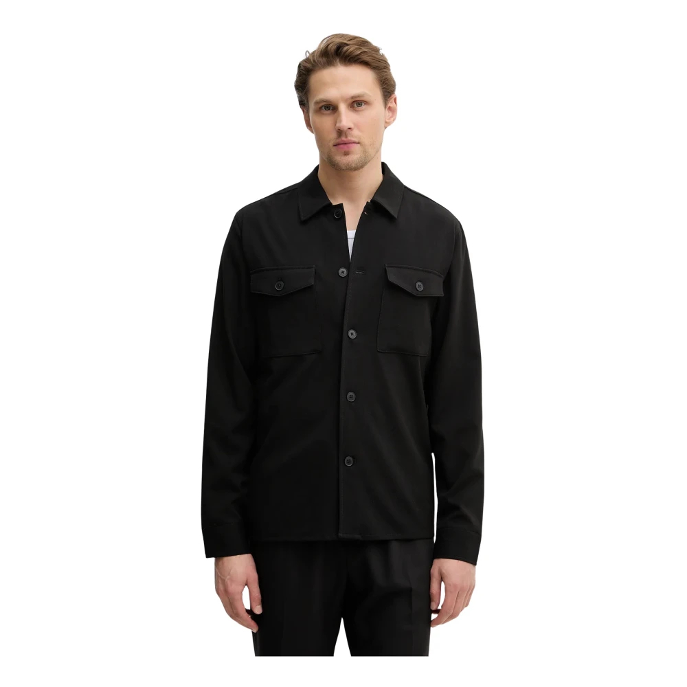 Lindbergh Herren Hemdjacken Schwarz Gr. Klein - Bild 5