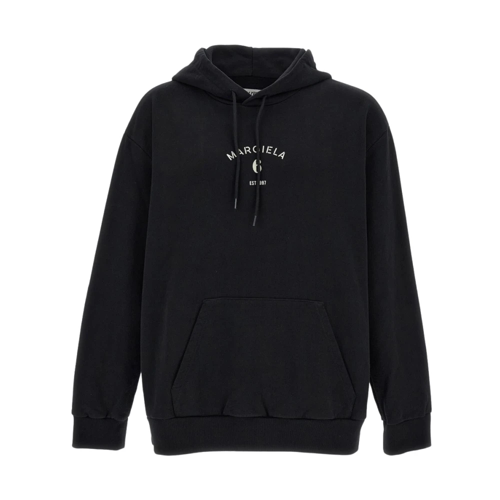 Mm6 Maison Margiela Herren Schwarz - Sweatshirt - Sweatshirts & Hoodies - K - Xl