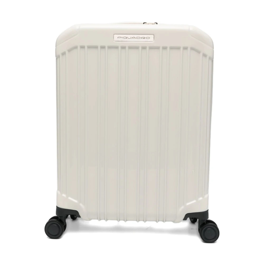 Piquadro Unisex Weiß - Kabinentaschen - Suitcases - One Size