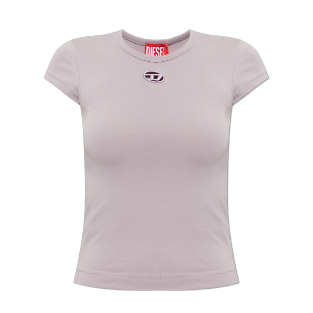 Diesel - T-Angie-Od T-Shirt - Tops - Damen - Lila - L