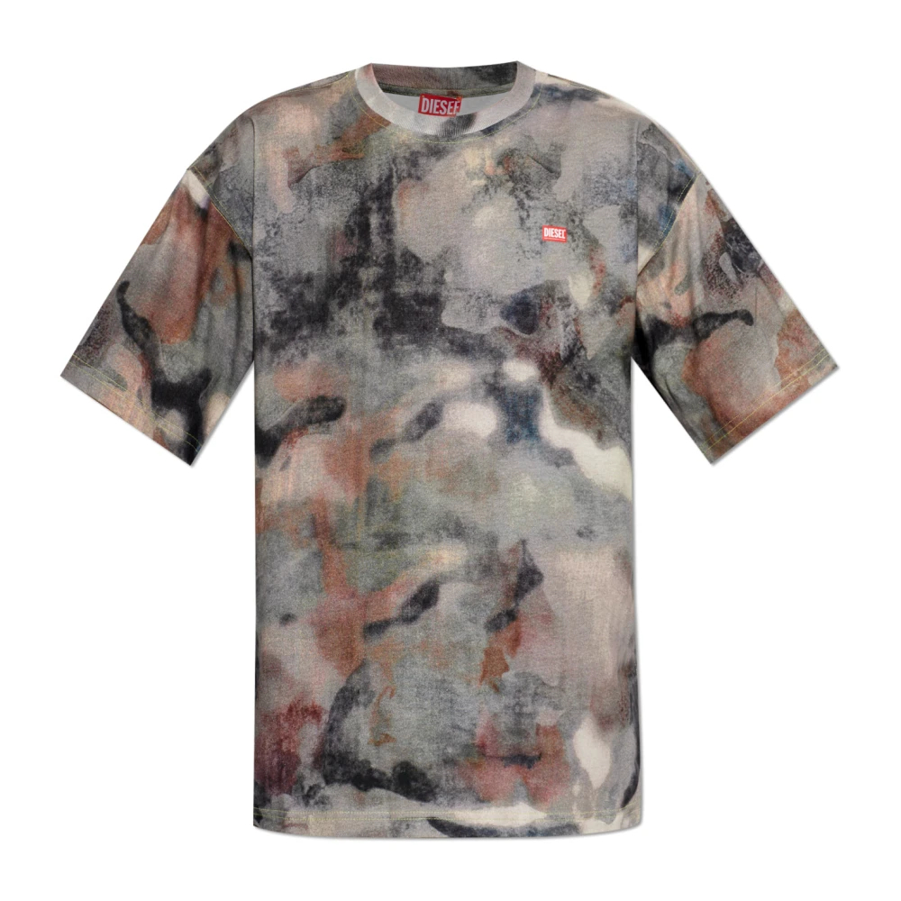 Diesel - T-Boxt-V7 T-Shirt - Tops -Herren -Grau -M