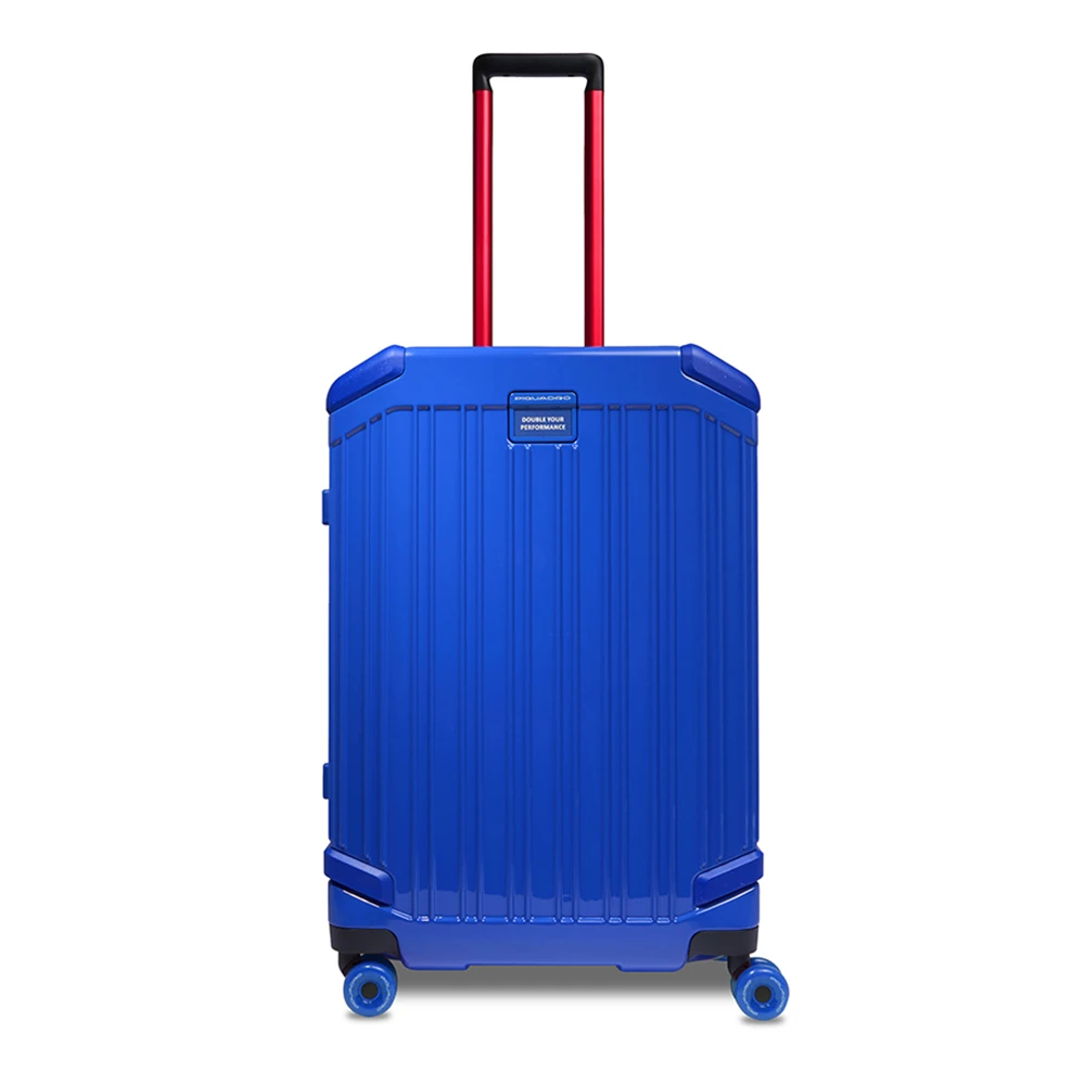 Piquadro Unisex Blau - Medium Size- 4 Wheel Suitcase - Suitcases - One Size