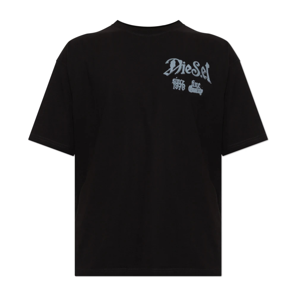 Diesel Herren Schwarz - T-Boxt-Aa2 T-Shirt - Tops - K - Xl