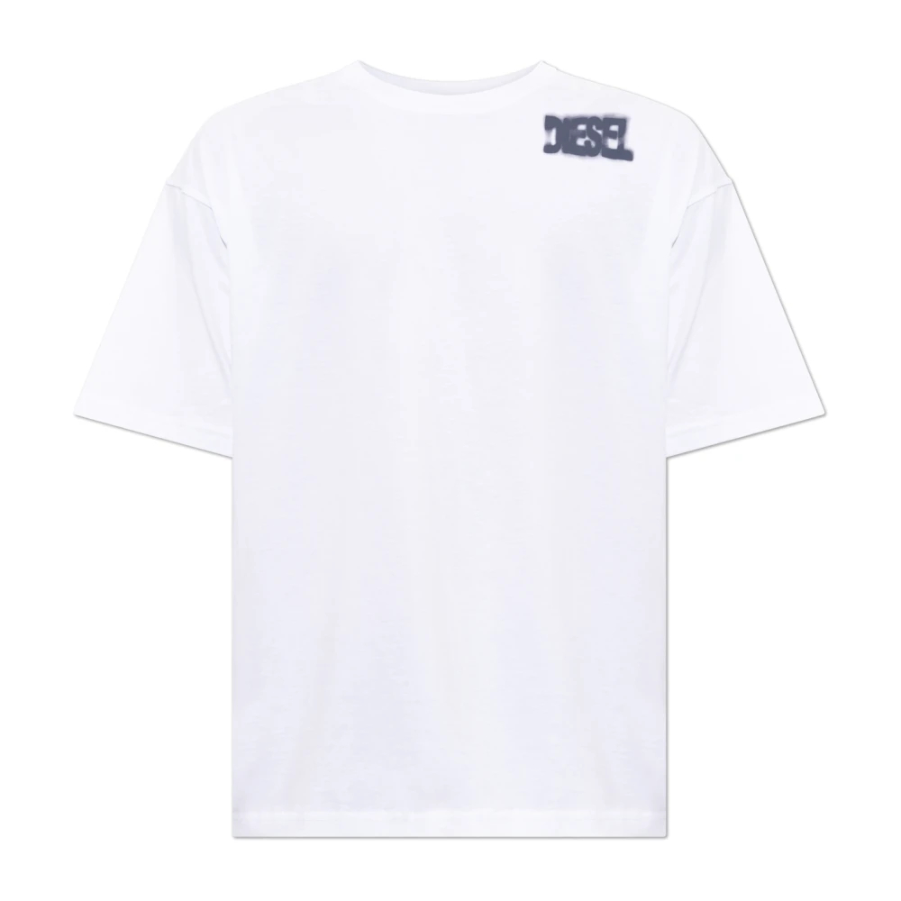 Diesel - T-Boxt-Aa19 T-Shirt - Tops - Herren - Weiß - S