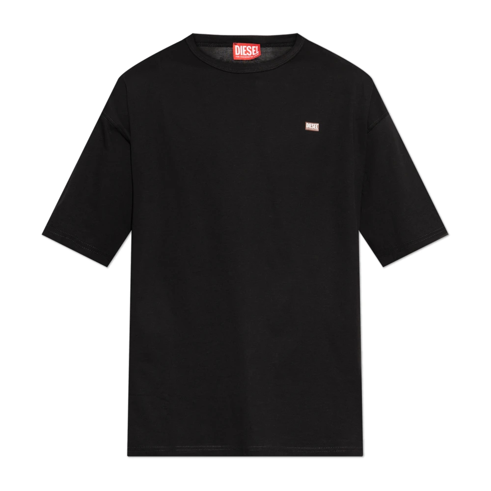 Diesel Herren Schwarz - T-Boxt-R30 T-Shirt - Tops - K - 3XL