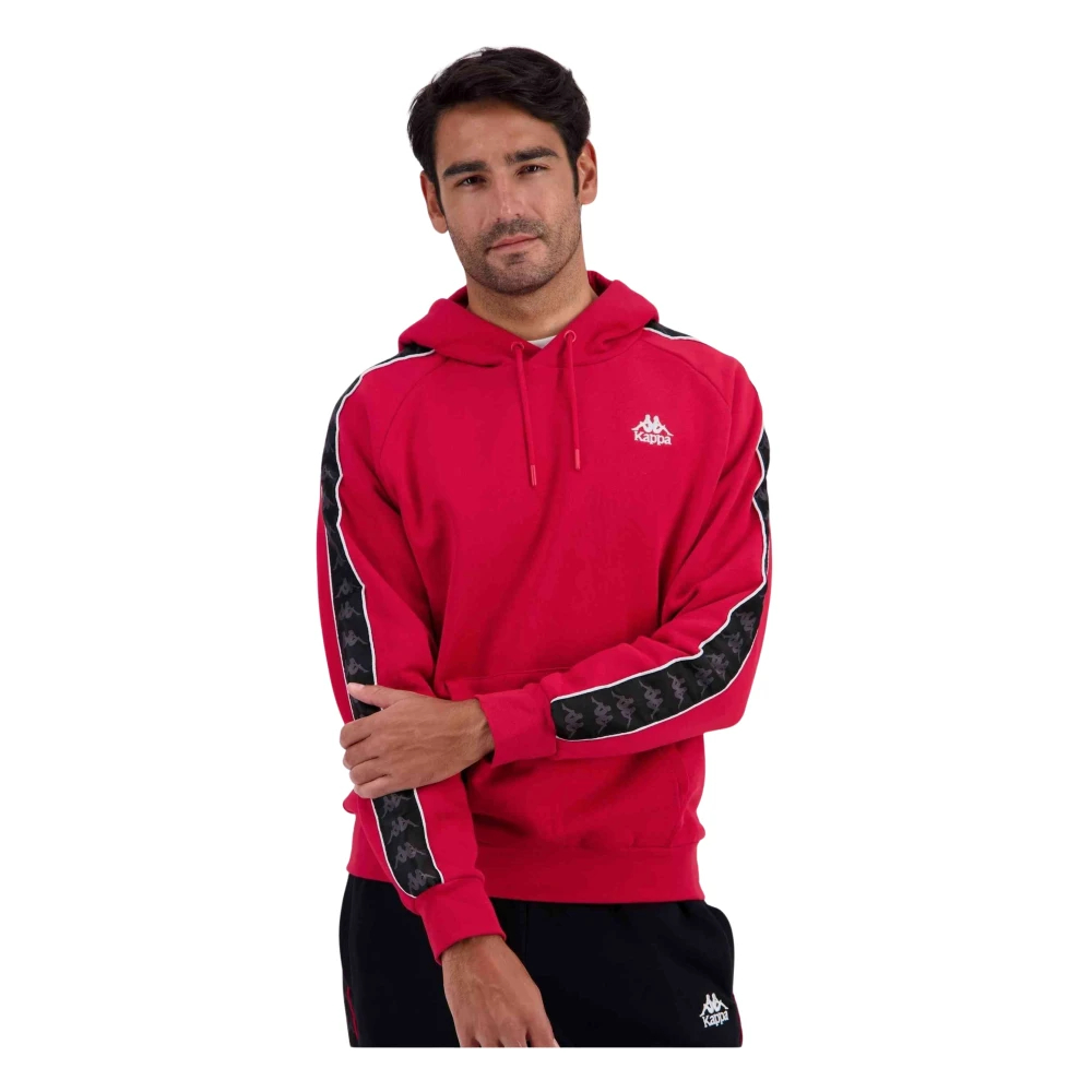 Kappa Herren Rot - Madison 2 R05 Fleece-Hoodie - Sweatshirts & Hoodies - M