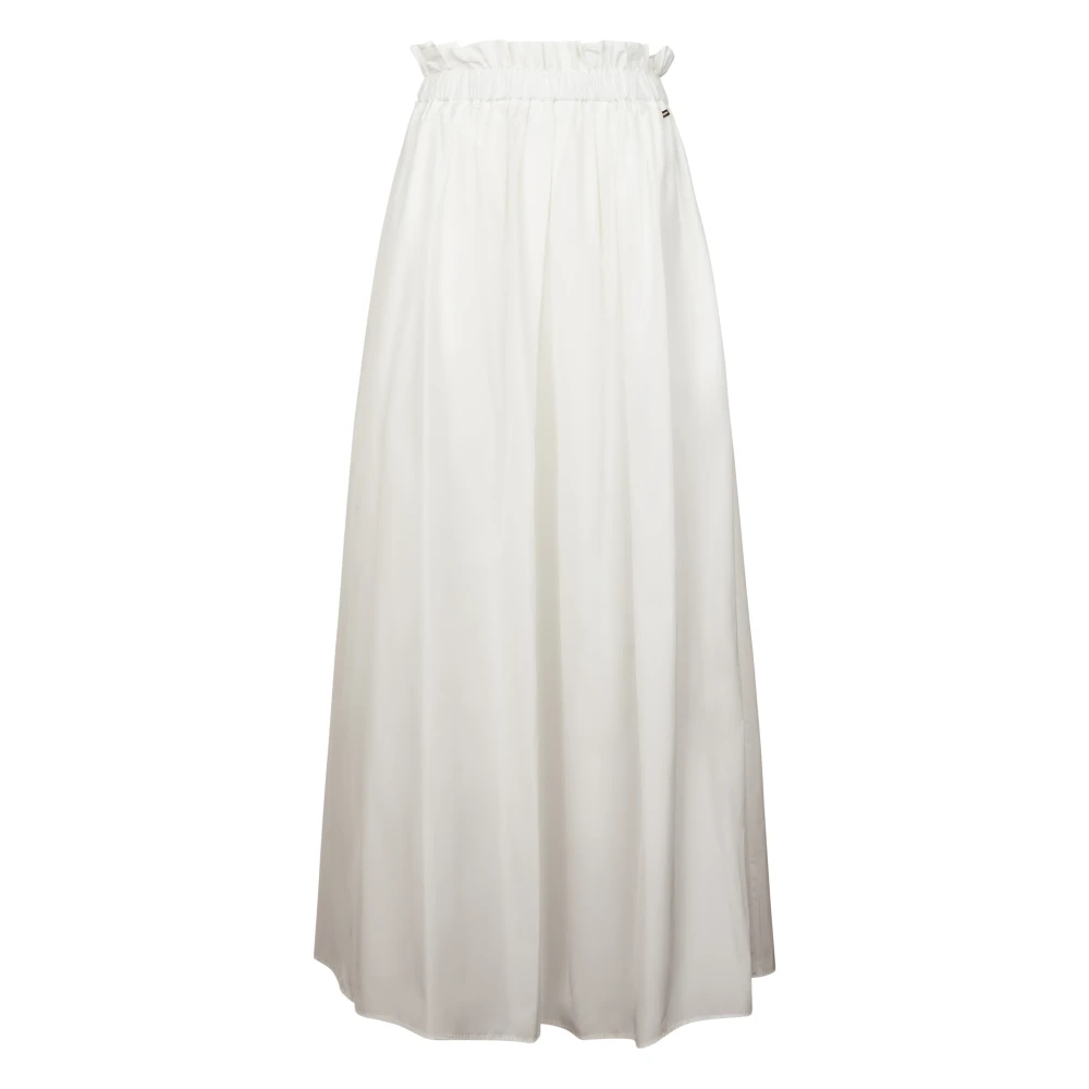 Herno Damen Weiß - Neuer Techno-Taft-Rock - Skirts - L