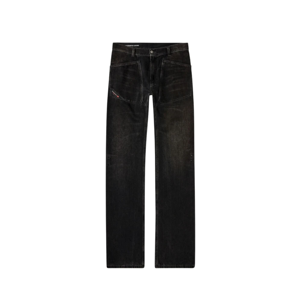 Diesel Herren Schwarz - D-Zeta Jeans - Jeans - K - W30