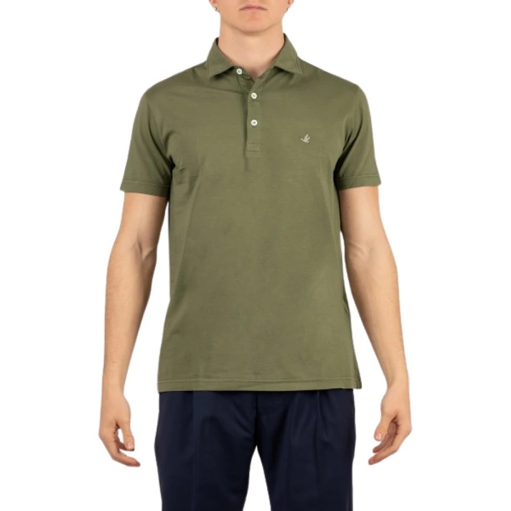 Brooksfield Herren Grün - Long Sleeve Tops - Tops - L