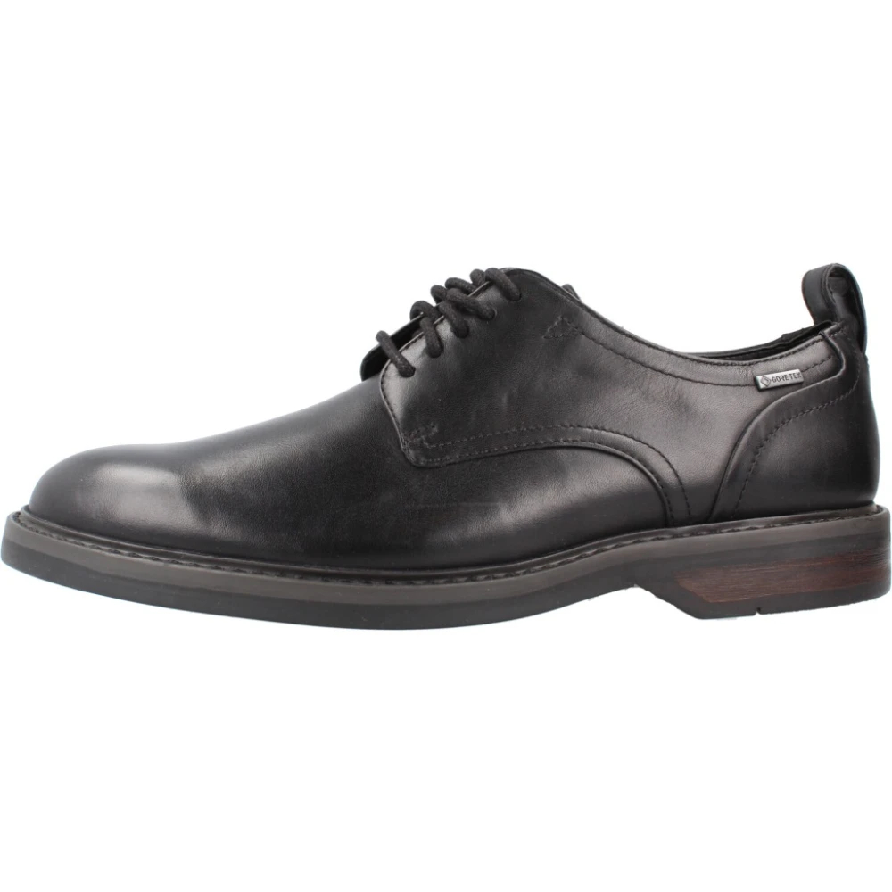 Clarks Schwarz 26183253 7 Aldwin Lace Gtx Herrenschuhe Gore-Tex Echtleder - Bild 4