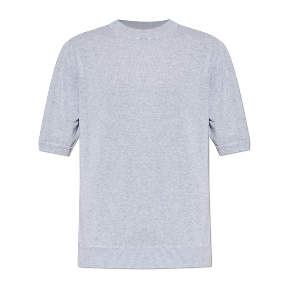 Eleventy Herren Grau - Rundhals-T-Shirt - Tops - L