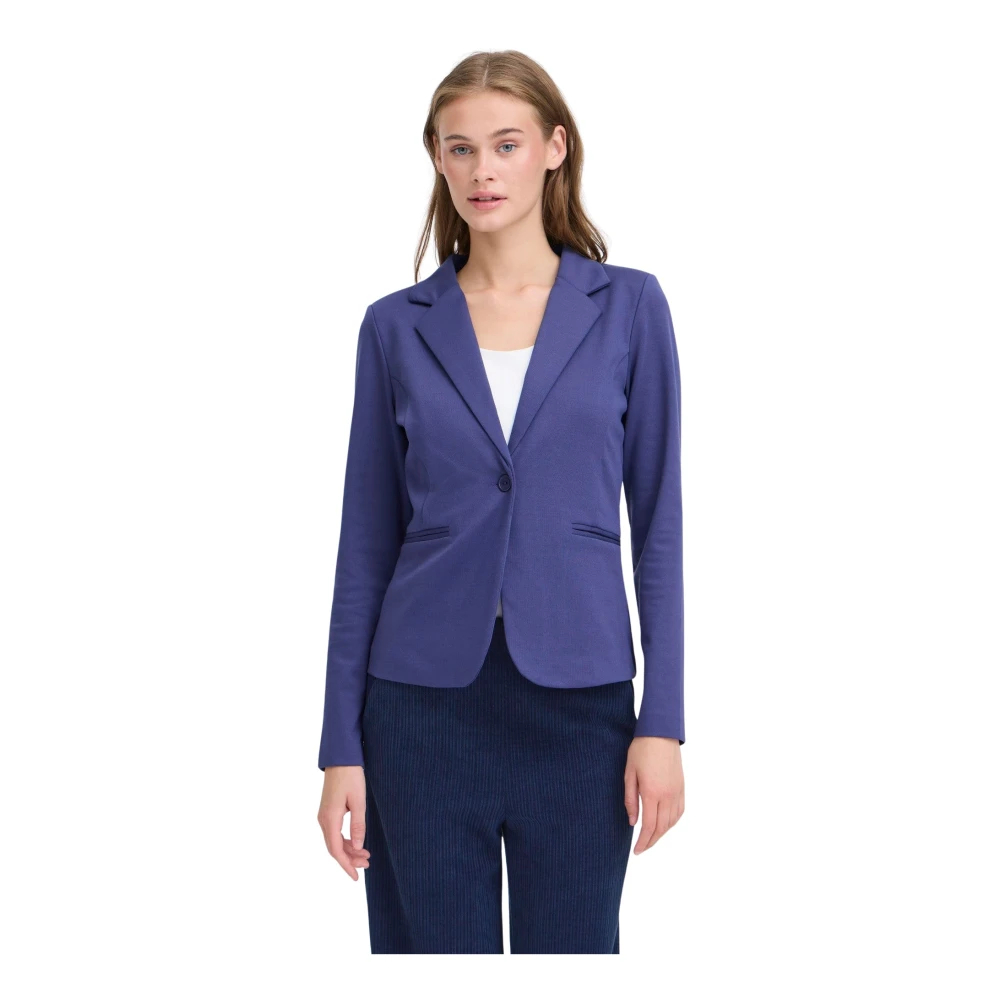 Ichi - Ihkate Bl Jacke - Jackets - Damen - Blau - M - Bild 4