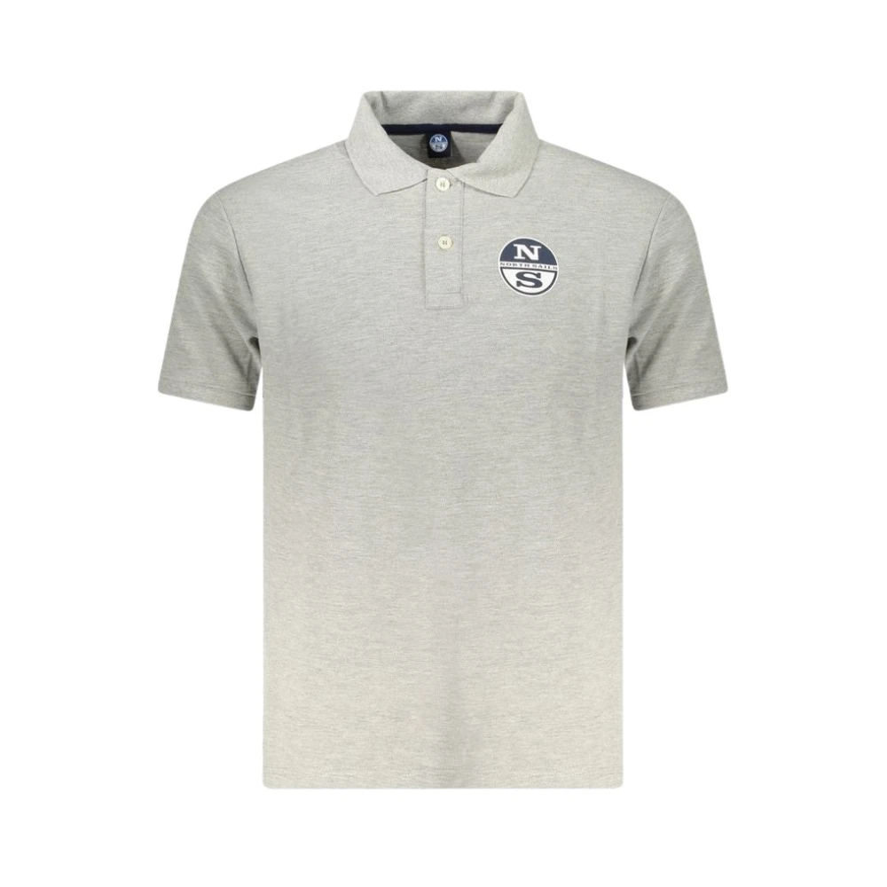 North Sails Herren Grau - Cotton Polo Shirt - Tops - Xl