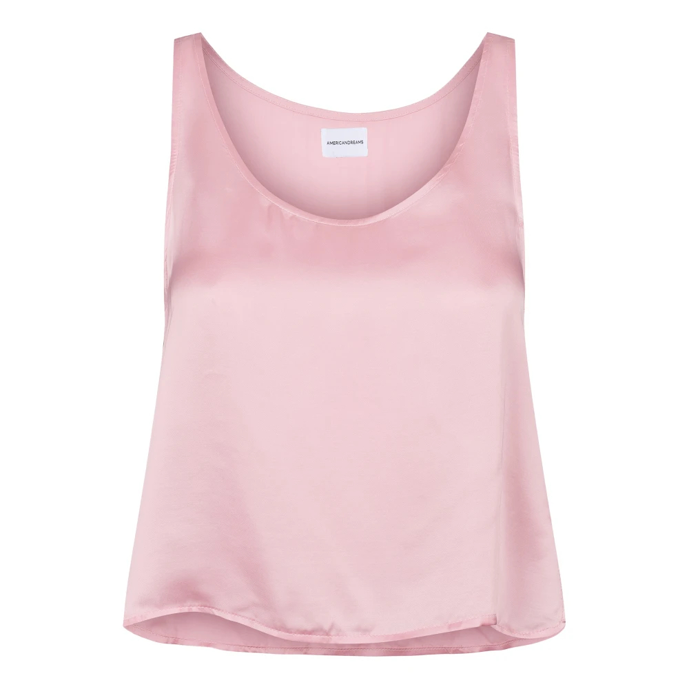 Americandreams Damen Rosa - Onya Tank Top - Tops - S
