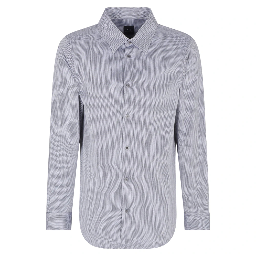 Armani Exchange Herren Grau - Cotton Shirt - Shirts - Xs