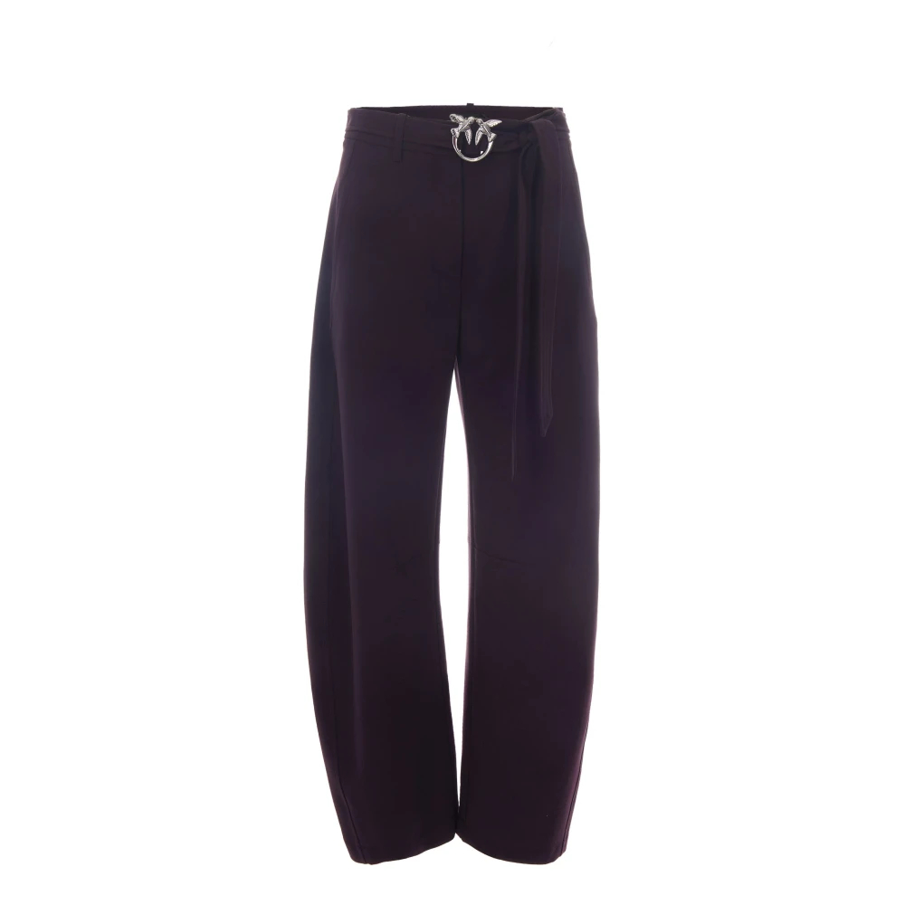 Pinko Damen Braun - Weite Hosen - Trousers - L