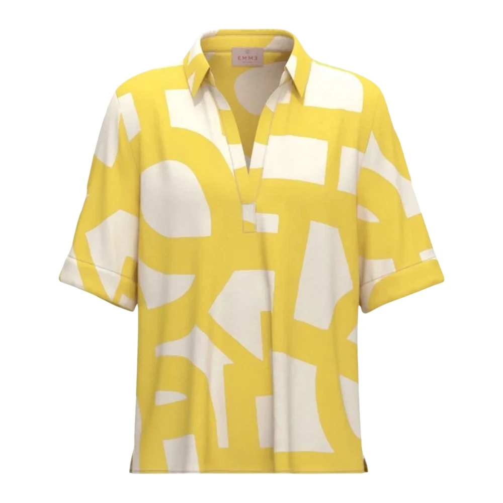 Emme Di Marella Damen Gelb - Feroce Polo - Tops - 2XL
