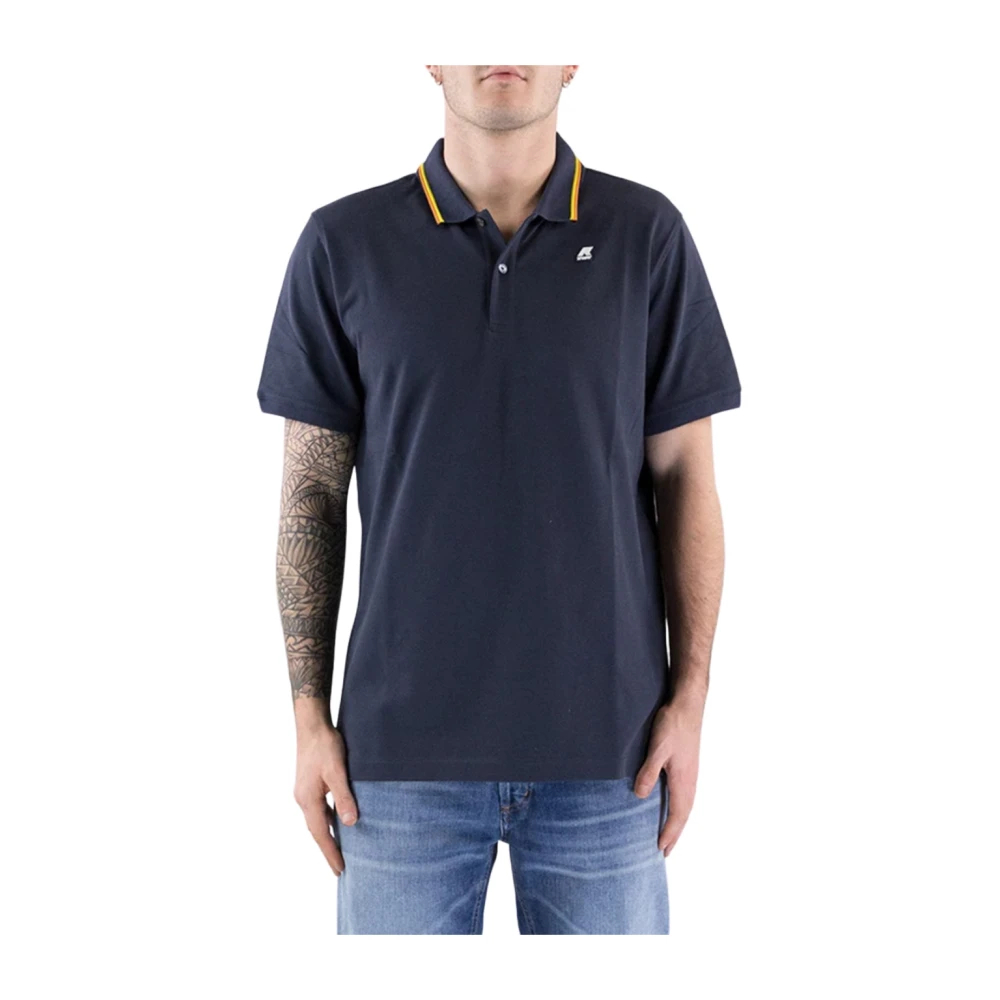 K-Way Herren Blau - Polo Shirts - Tops - M