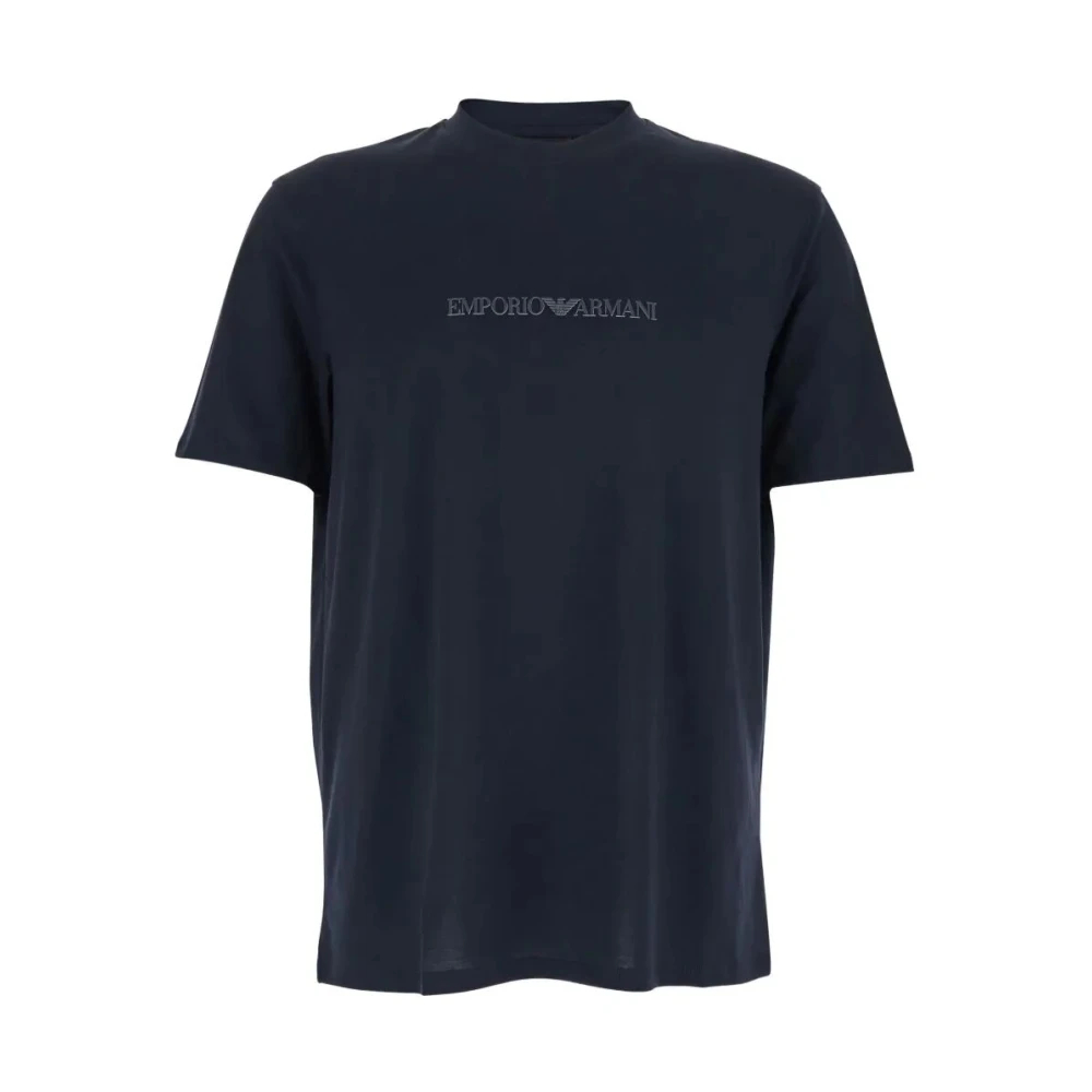 Emporio Armani Herren Blau - T-Shirt - Tops - 2XL