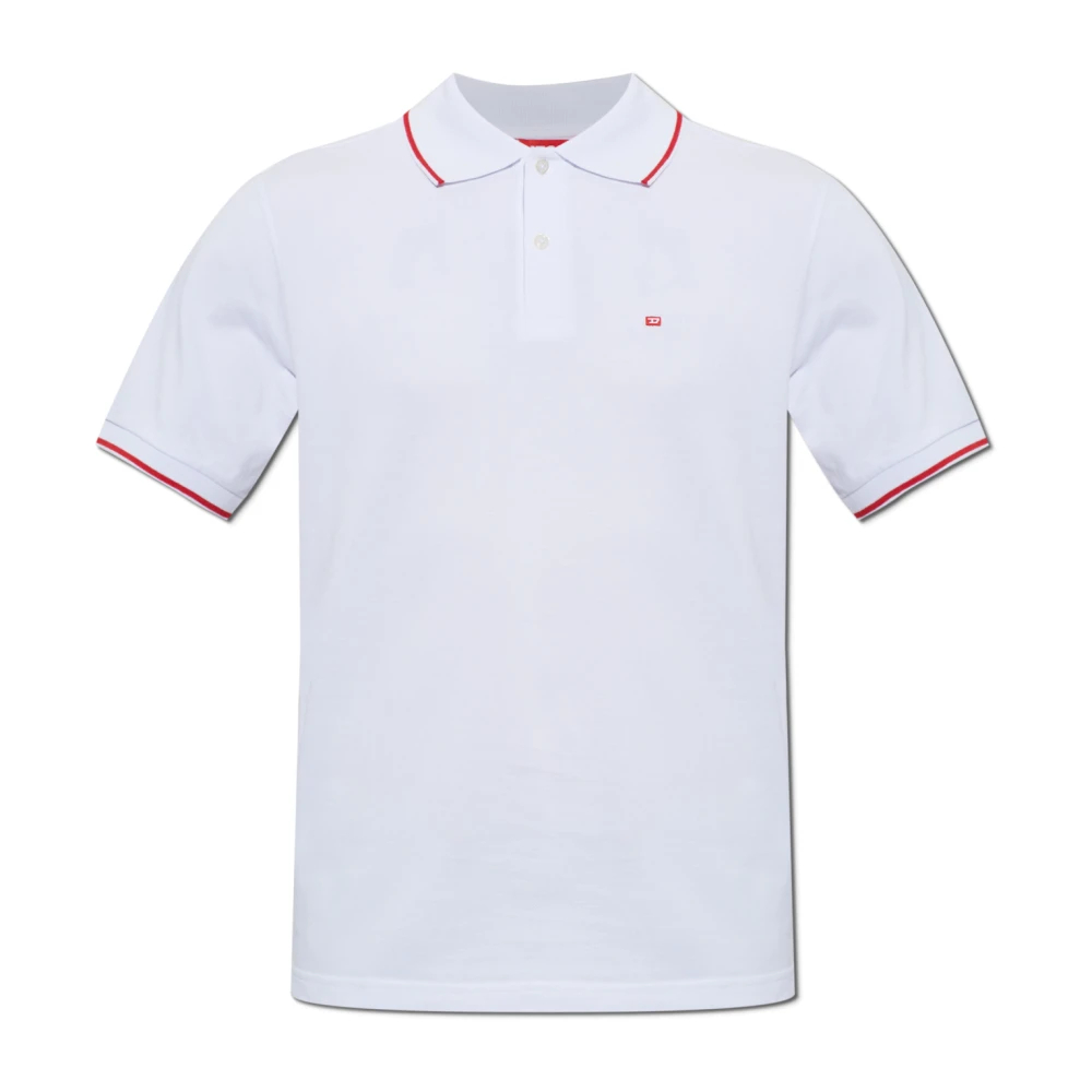 Diesel Herren Weiß - Polo Shirts - Tops - L