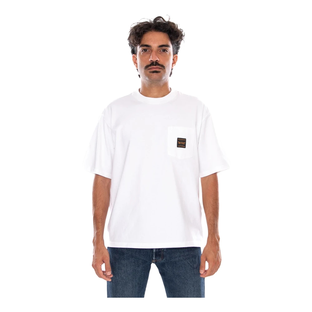 Levis Herren Hellweiß T-Shirt "Ss Workwear Pkt Tee" Mit Brusttasche erhältlich in Größe L/M/S/XL von Baur - Bild 6