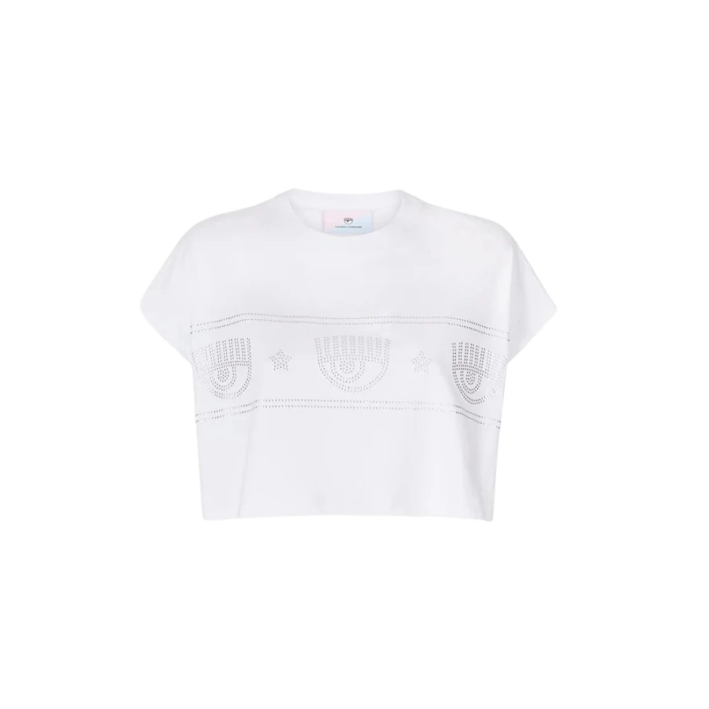 Chiara Ferragni Collection Damen Weiß - T-Shirt - Tops - L