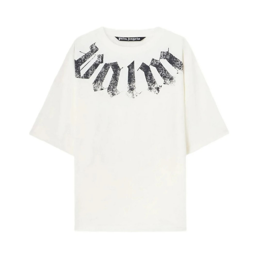 Palm Angels Herren Weiß - T-Shirts - Tops - S