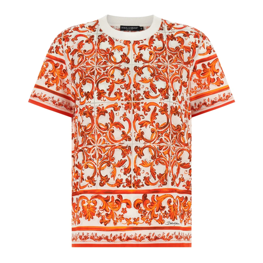 Dolce & Gabbana Damen Orange - T-Shirts - Tops - S