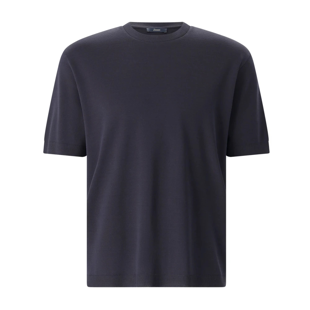 Herno Herren Blau - T-Shirts - Tops - 2XL
