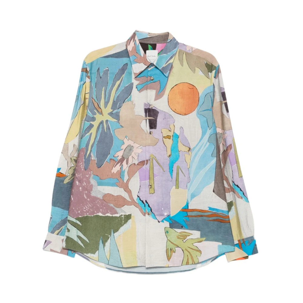 Paul Smith Herren Multicolor - Casual Shirts - Shirts - Mehrfarbig - L