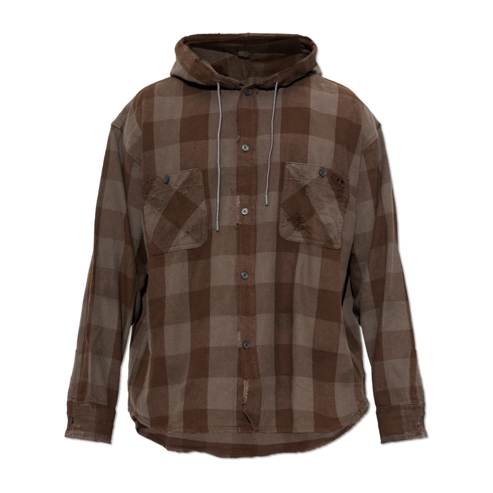 Diesel Herren Braun - Casual Shirts - Shirts - Xs