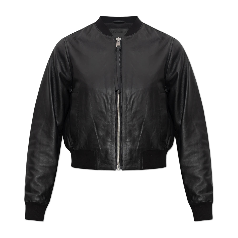 Allsaints , Damen, Jacken, Schwarzk, L - Bild 5